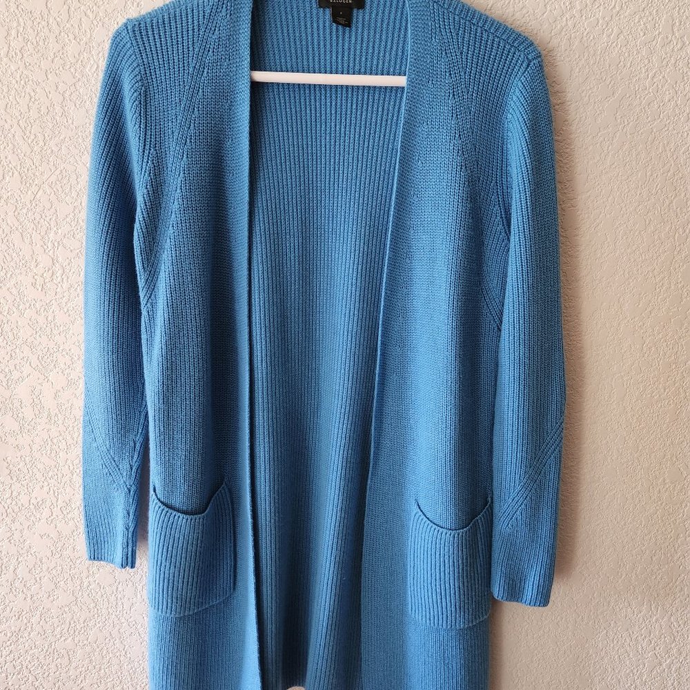 Halogen Cable Knit Cardigan Size S